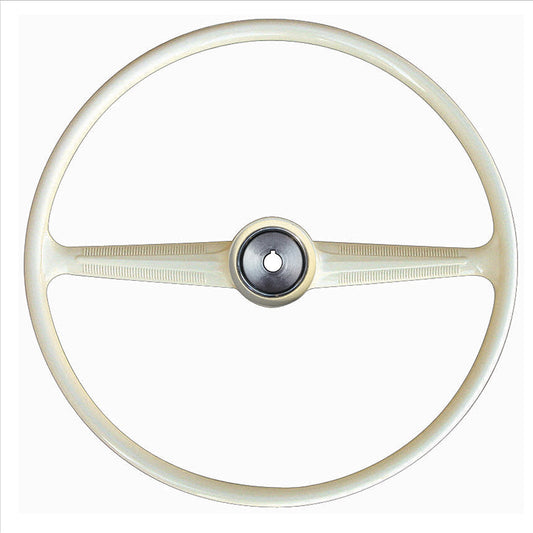 Steering wheel, grey