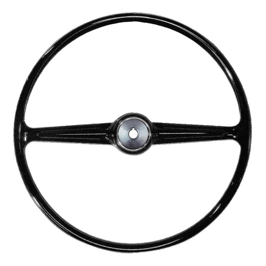 Steering wheel, black