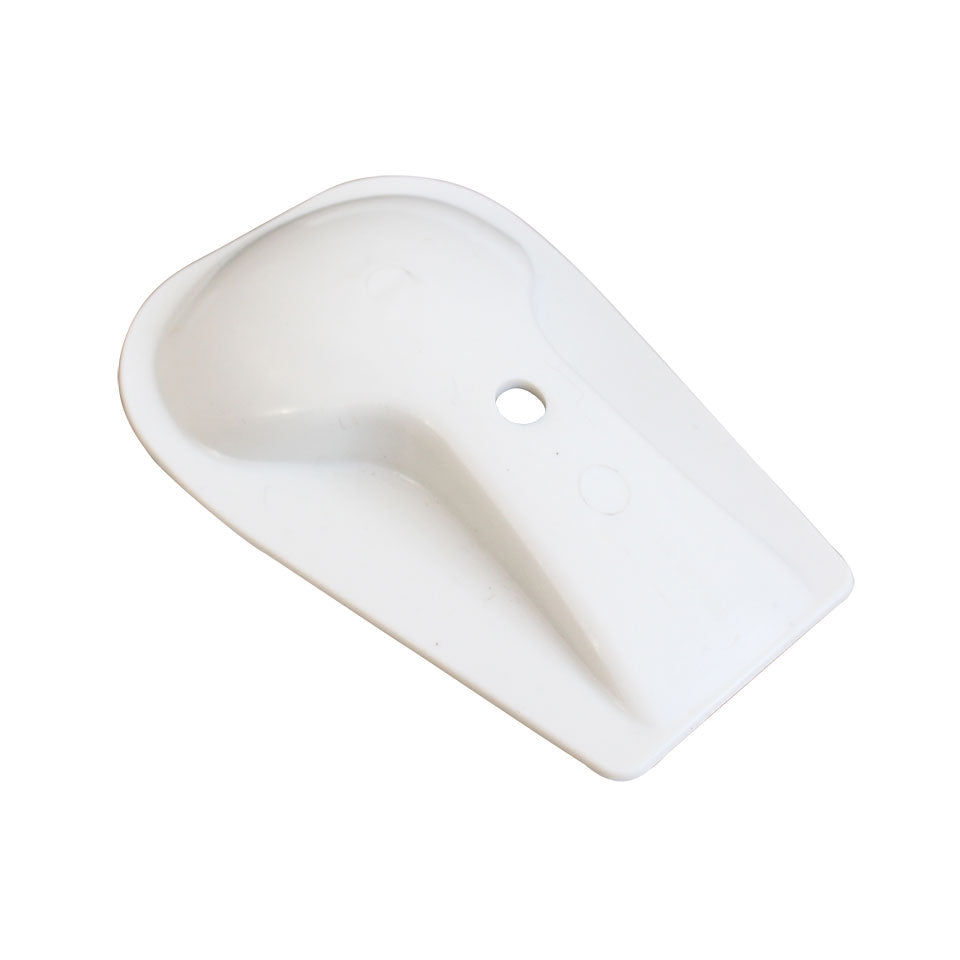Finger plate sunroof handle