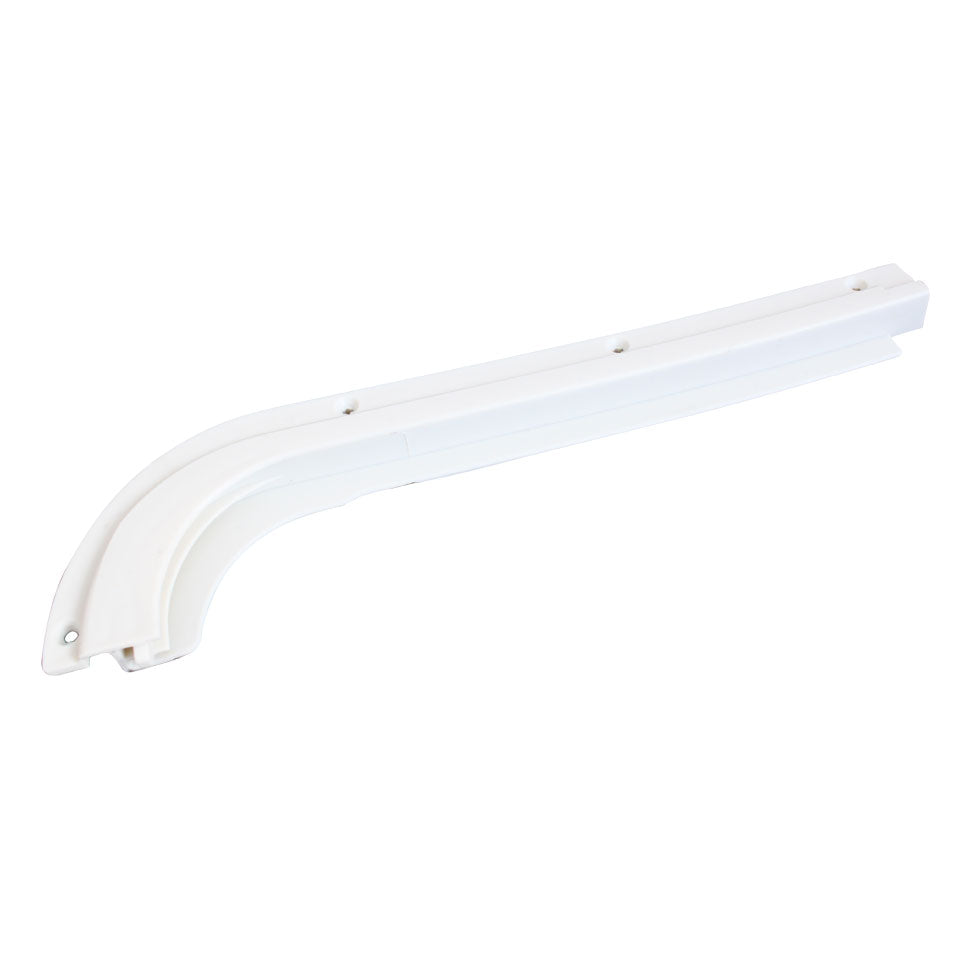 Sunroof guide rail, left, plastic
