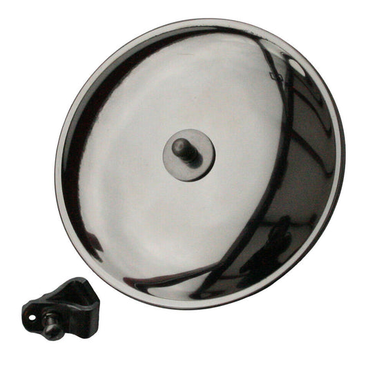 Wing Mirror Head and Clamp Stainless Steel: T2 Split Bus (1953-1967)