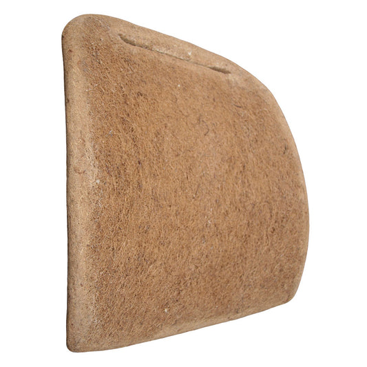 Seat padding backrest, front