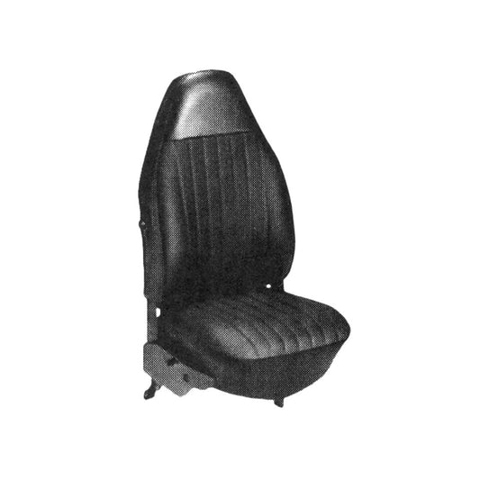 Seat cover set, black, Basket weave, convertible