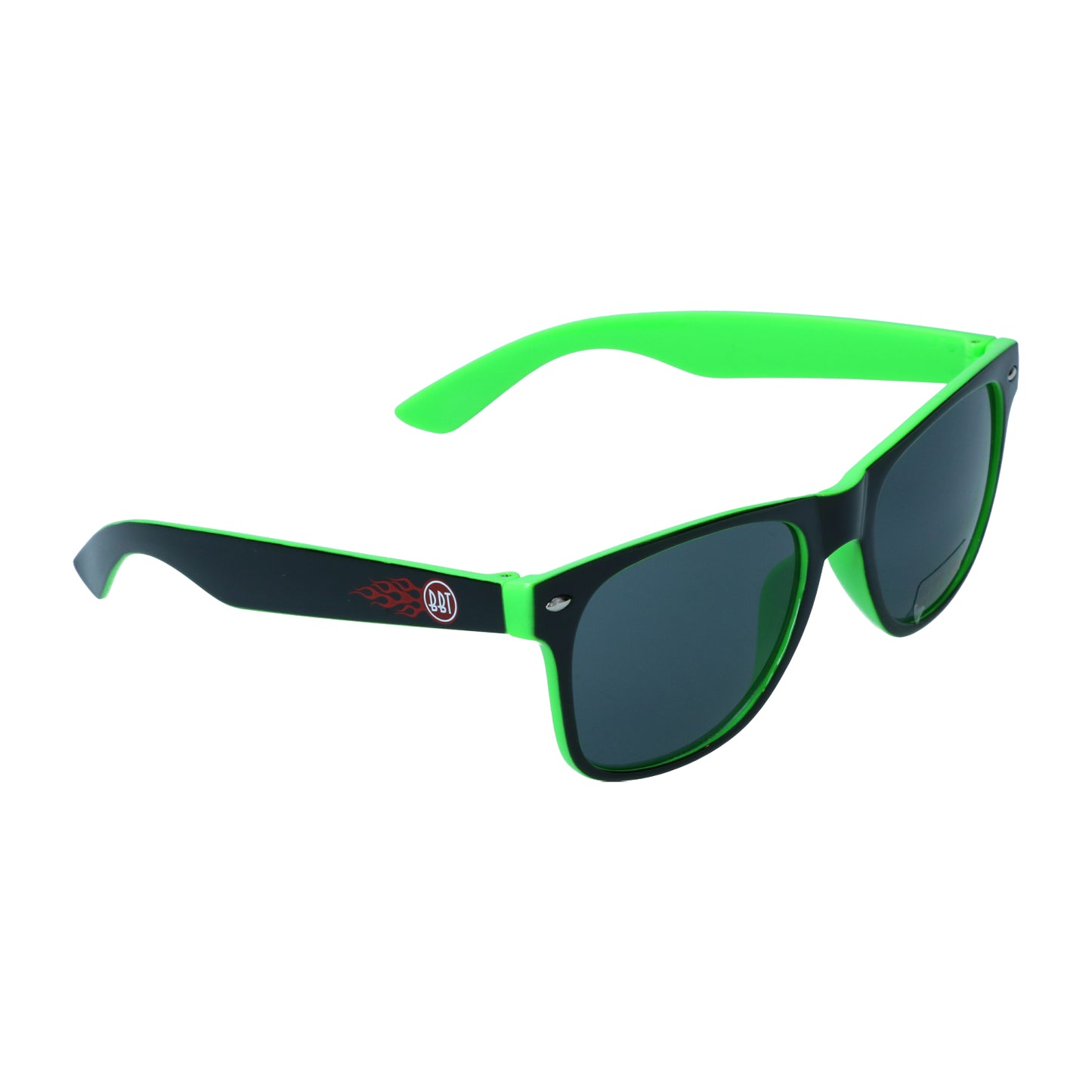 BBT sunglasses, black/green