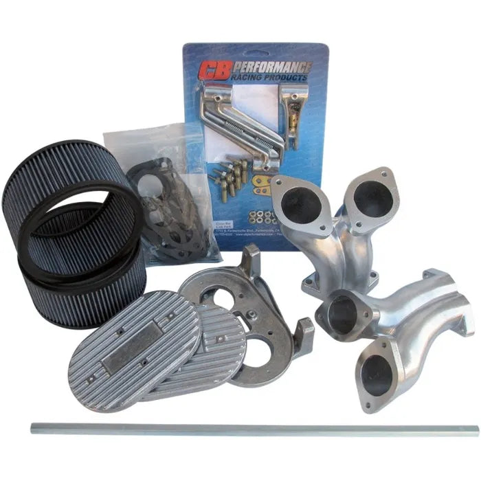 Offset Inlet Manifold Kit including Linkage for IDF/DRLA: Beetle (1960-1979), T2 Bay (1968-1979), T2 Split Bus (1960-1967)