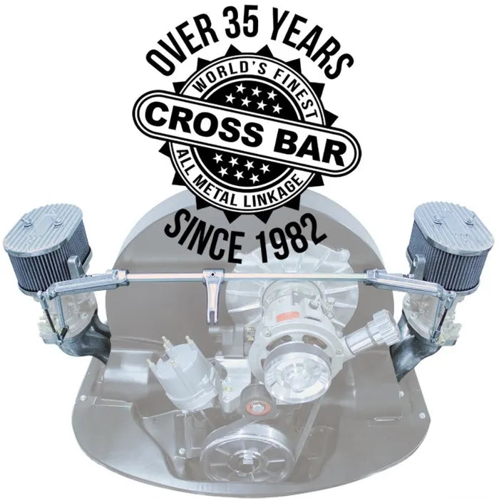 Offset Inlet Manifold Kit including Linkage for IDF/DRLA: Beetle (1960-1979), T2 Bay (1968-1979), T2 Split Bus (1960-1967)