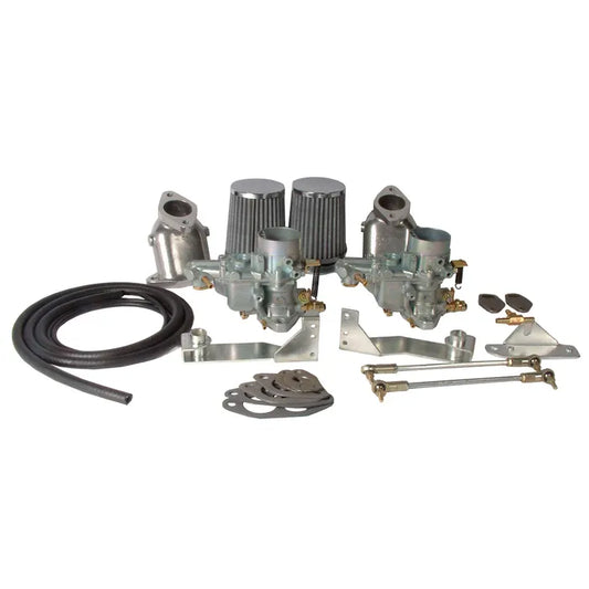 EMPI Twin 34 EPC Carburettor Kit, Single Port: Beetle (1960-1979), T2 Bay (1968-1979), T2 Split Bus (1960-1967)