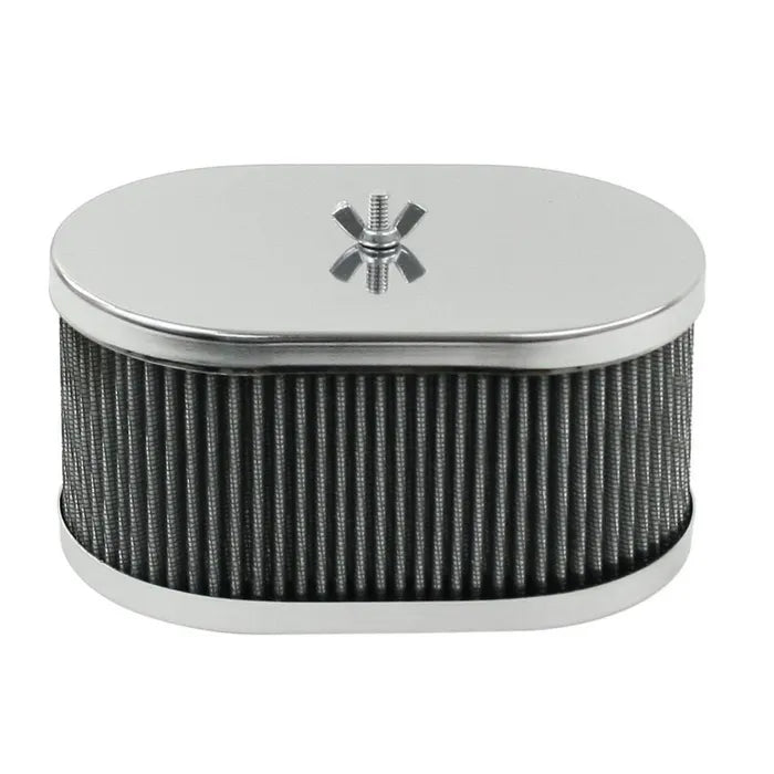 EMPI Air Filter oval for IDF/DRLA Carburettor: Beetle (1960-1979), T2 Bay (1968-1979), T2 Split Bus (1960-1967)