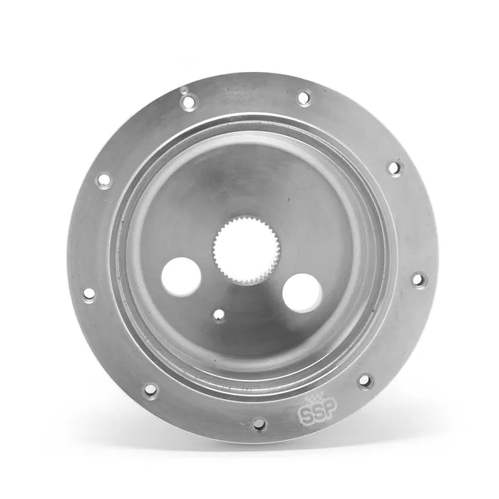 SSP Boss Kit, 9 Bolt, Polished Aluminium, PCD 9x102: Beetle (1960-1973), Karmann Ghia (1960-1973), Type 3 (1961-1973)