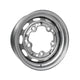 Silver Steel Wheel 5.5x15'', 5x205 PCD, ET15: Beetle (1947-1967), T2 Bay (1968-1970), T2 Split Bus (1950-1967)