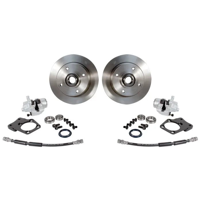 Front Disc Brake Conversion Kit, 4x130 Stud Pattern, 1302 & 1303: Beetle (1970-1979), Beetle Cabrio (1970-1979)