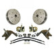 Front Disc Brake Kit with 5x205/5x130 Stud Pattern with Dropped Spindles Beetle (1947-1965), Karmann Ghia (1955-1965), Beetle Cabrio (1949-1965)