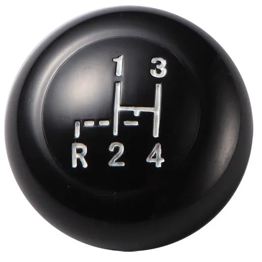 Vintage Speed Gear Knob with Stock Shift Pattern Black 10mm Thread: Beetle (1951-1960), T2 Split Bus (1950-1967), Beetle Cabrio (1950-1960)