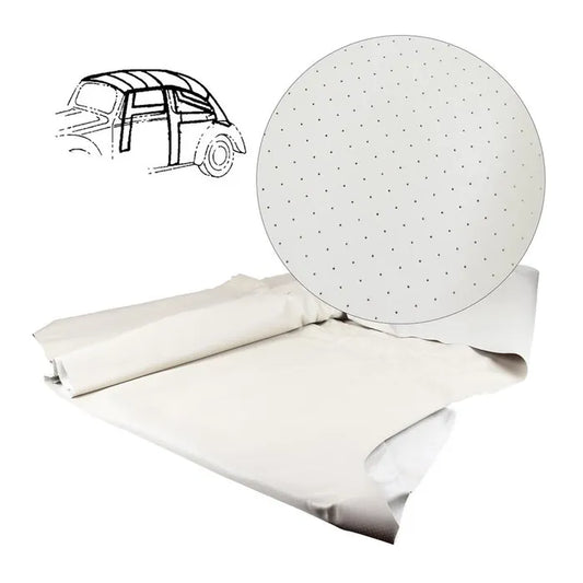 Headliner in Off White Perforated Vinyl: Beetle (1968-1979)