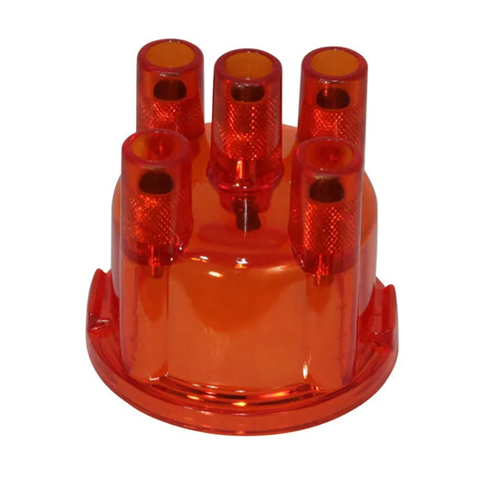Distributor Cap for Bosch Distributor Transparent Red: Beetle (1960-1979), T2 Bay (1968-1979), T2 Split Bus (1960-1967)