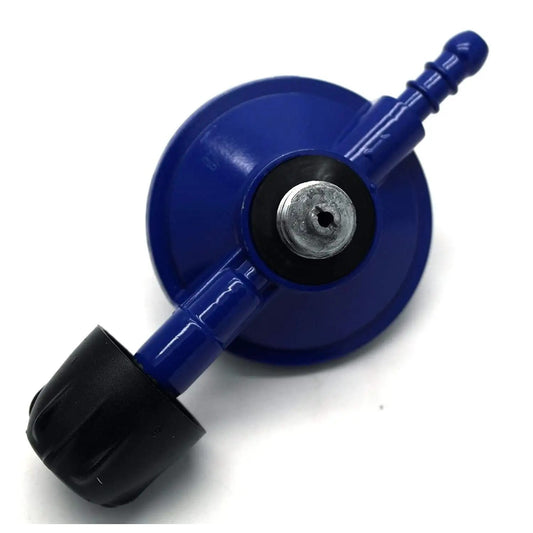 Gas regulator butane, low pressure inlet 16 x 1.5 28mbar