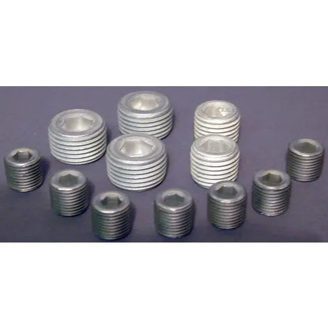 Oil Gallery Screw In Plug Set: Beetle (1950-1979), T2 Bay (1968-1979), T2 Split Bus (1950-1967)