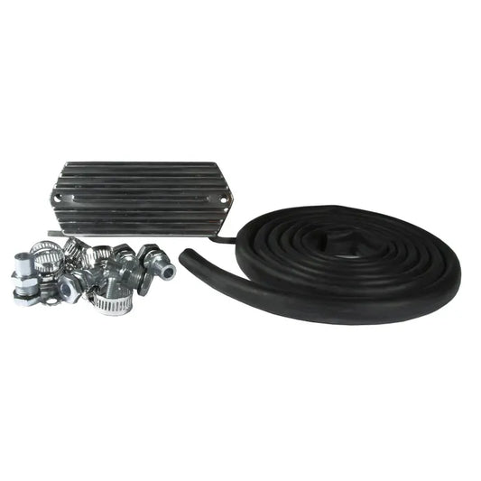 Oil Breather Box Kit Polished Aluminium: Beetle (1960-1979), T2 Bay (1968-1979), T25 (1980-1983)