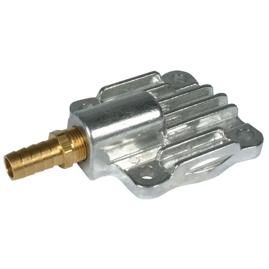 Oil Pump Cover 1200-1600cc Aluminium with Full Flow Outlet: Beetle (1960-1979), T2 Bay (1968-1979), T2 Split Bus (1960-1967)