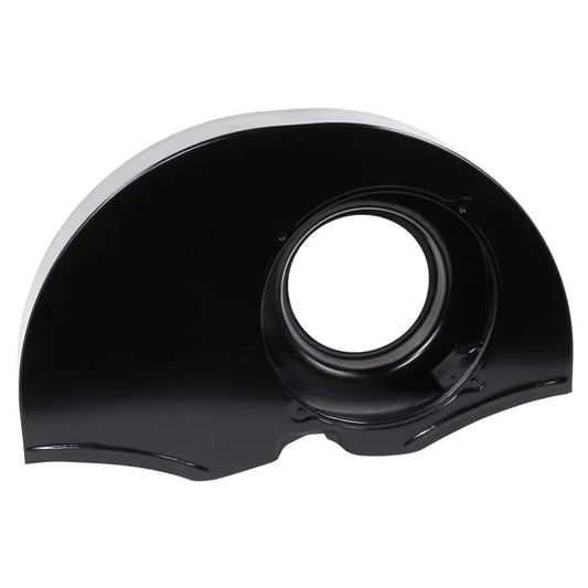 Fan Shroud without Air Outlets Twin Port Black: Beetle (1960-1979), T2 Bay (1968-1979), T2 Split Bus (1960-1967)