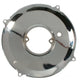 Dynamo/Alternator Backing Plate Chrome 1200-1600cc: Beetle (1960-1979), T2 Bay (1968-1979), T2 Split Bus (1960-1967)