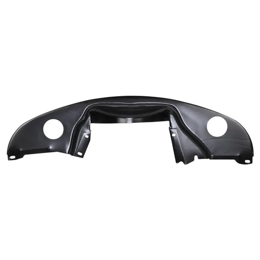 Tinware over Exhaust with Air Hose Holes Black: Beetle (1960-1979), T2 Bay (1968-1971), T2 Split Bus (1960-1967)