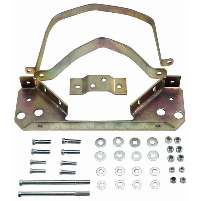 Solid Gearbox Mount Kit with Straps: Beetle (1961-1979), Karmann Ghia (1961-1974), Type 3 (1962-1973)