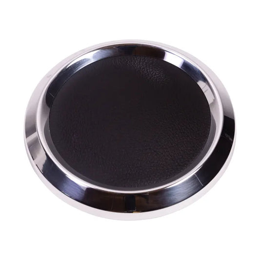 SSP Horn Press, Large, Chrome/Black, 9 Bolt Steering Wheels Beetle (1960-1979), T2 Bay (1968-1979), T2 Split Bus (1950-1967)