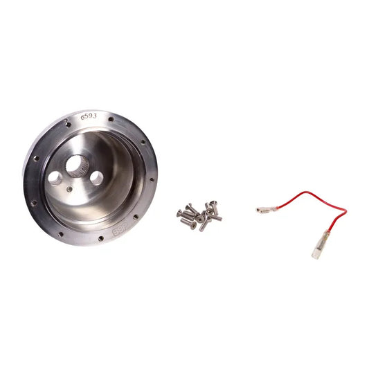 SSP Boss Kit, 9 Bolt, Polished Aluminium, PCD 9x102: Beetle (1960-1973), Karmann Ghia (1960-1973), Type 3 (1961-1973)