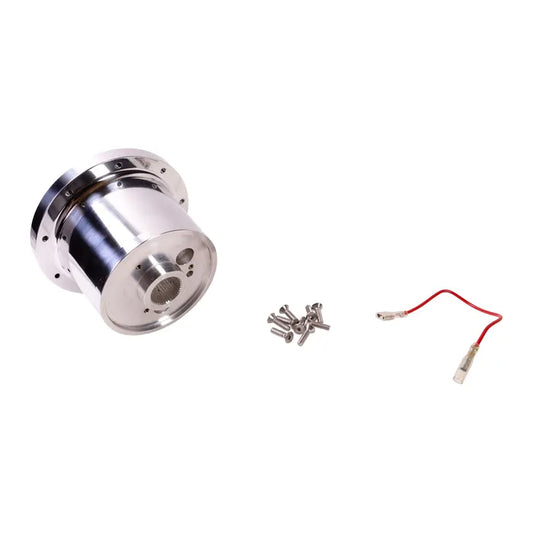 SSP Boss Kit, 9 Bolt, Polished Aluminium, PCD 9x102: Beetle (1960-1973), Karmann Ghia (1960-1973), Type 3 (1961-1973)