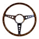 SSP 9-Hole Mahogany Steering Wheel 380mm 9 Bolt: Beetle (1960-1979), T2 Bay (1968-1974), T2 Split Bus (1950-1967)