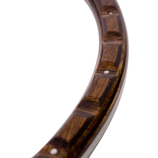 SSP 9-Hole Mahogany Steering Wheel 405mm 9 Bolt: Beetle (1960-1979), T2 Bay (1968-1974), T2 Split Bus (1950-1967)