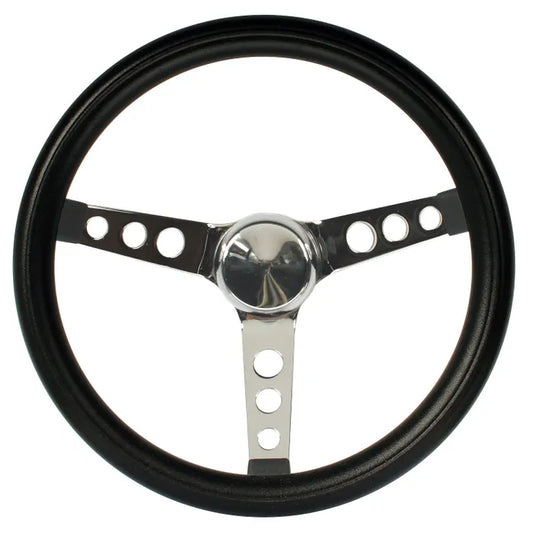Grant Steering Wheel 13.5'' with 3 1/2'' Dish: Beetle (1960-1979), Karmann Ghia (1960-1974), Type 3 (1962-1973)