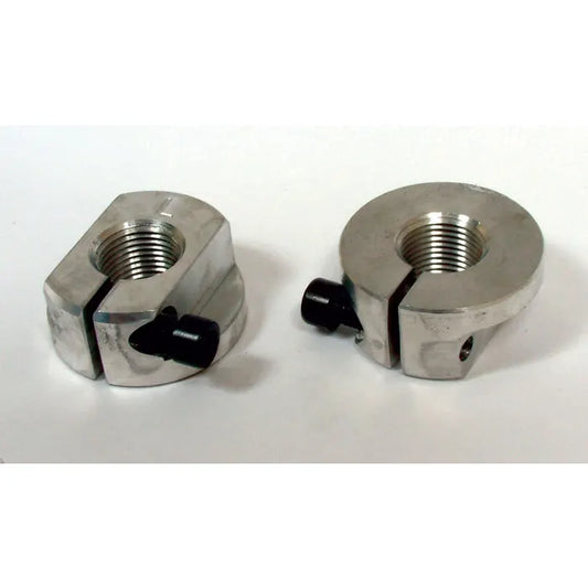 Clamp nuts, Pair: Beetle (1950-1965), Karmann Ghia (1960-1965), Beetle Cabrio (1950-1965)