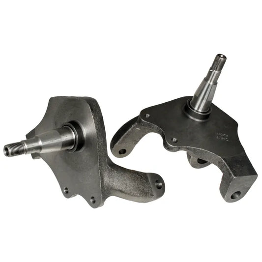 Dropped Spindles For Disc Brakes: Beetle (1966-1979), Karmann Ghia (1966-1974), Beetle Cabrio (1966-1970)
