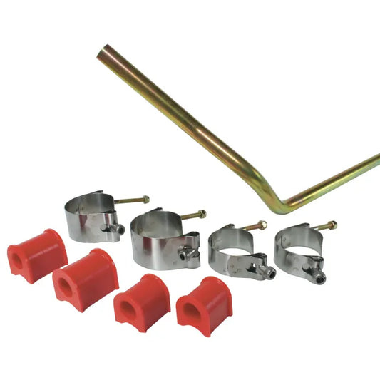 Front Anti Roll Bar inc Bushes & Clamps - To fit 2" Narrowed Beam: Beetle (1966-1979), Karmann Ghia (1966-1968, 1970-1974), Beetle Cabrio (1966-1970)