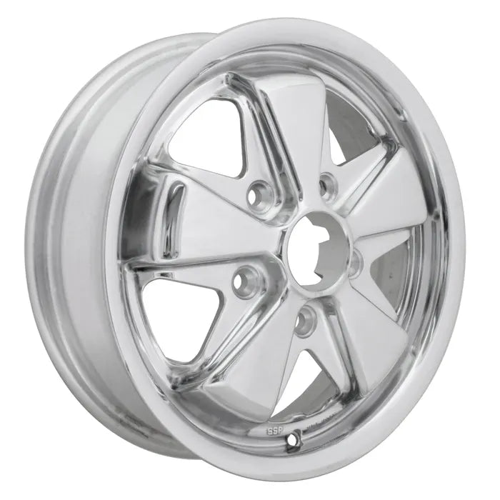 SSP Fooks Alloy Wheel with Fully Polished Finish 4.5Jx15'' 5x130 PCD ET45