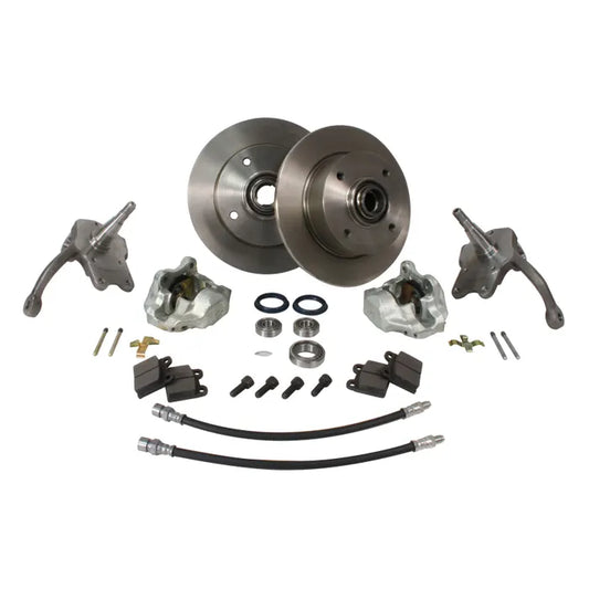 Front Disc Brake Conversion Kit, 4x130 Stud Pattern: Beetle (1966-1979), Karmann Ghia (1966-1974), Beetle Cabrio (1966-1970)