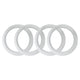 Whitewall Trims Set for Standard 14in Wheels VW T2 Split 1962–1967 VW T2 Bay 1967–1979 VW T25 1979–1992