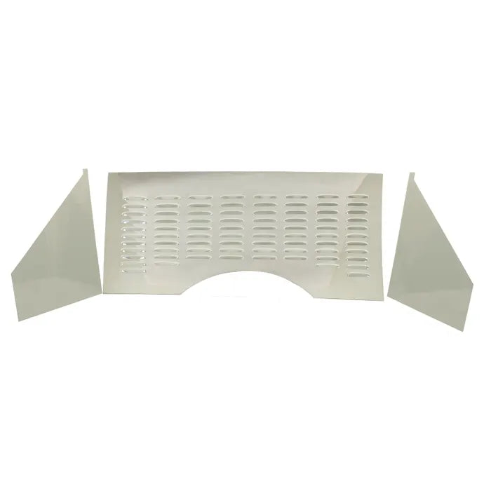 Firewall Stainless Steel Louvered 3 Piece: Beetle (1960-1979)