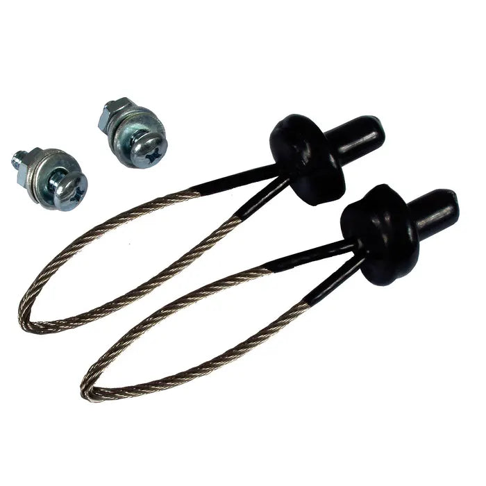 Door Check Strap for One Piece Windows Pair: Beetle (1955-1979)
