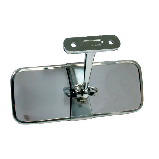 Interior Rear View Mirror, Chrome: Beetle (1950-1979), T2 Bay (1968-1979), T2 Split Bus (1950-1967)