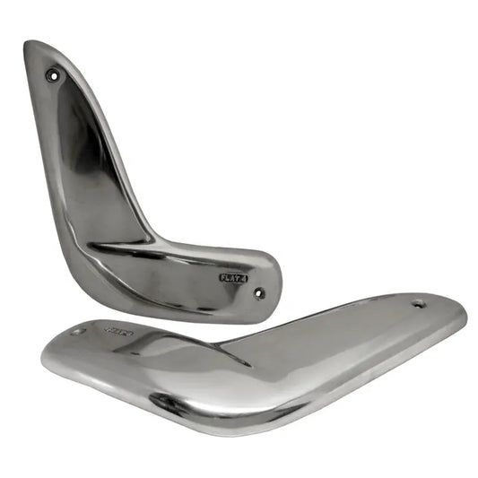 Flat4 Stone Guards Robri Style Front Pair: Beetle (1950-1979), Beetle Cabrio (1950-1979)