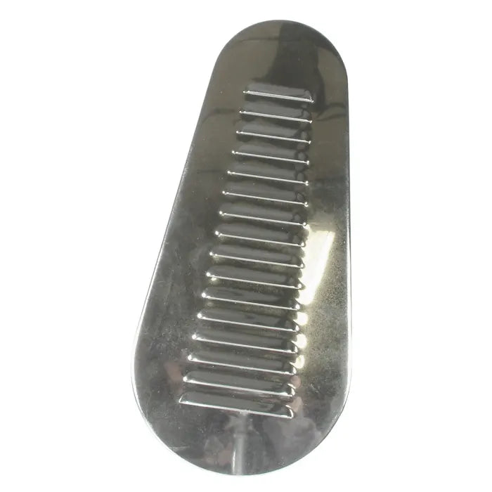 Chrome Louvered Fan Belt Guard