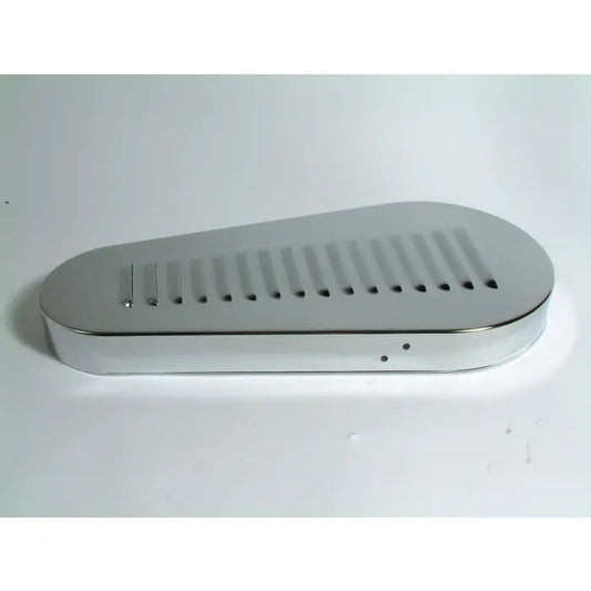 Chrome Louvered Fan Belt Guard