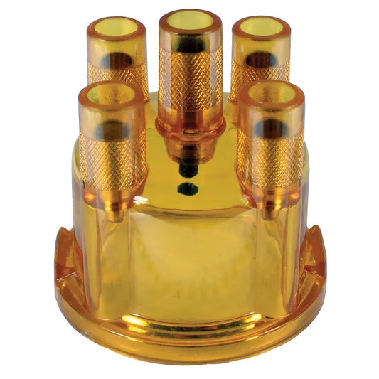 Distributor Cap for Bosch Distributor Transparent Yellow: Beetle (1960-1979), T2 Bay (1968-1979), T2 Split Bus (1960-1967)