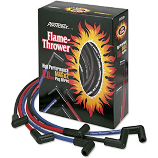 Pertronix Flamethrower Ignition Lead Set 1200-1600cc 8mm Black: Beetle (1960-1979), T2 Bay (1968-1979), T2 Split Bus (1960-1967)
