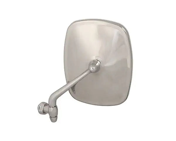 Stainless Steel Door Mirror Nearside (Left) VW T2 Bay 1967–1979