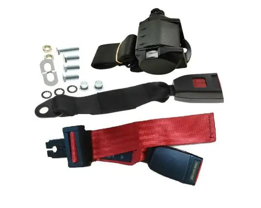 Rear 3-point seatbelt (with extender)
