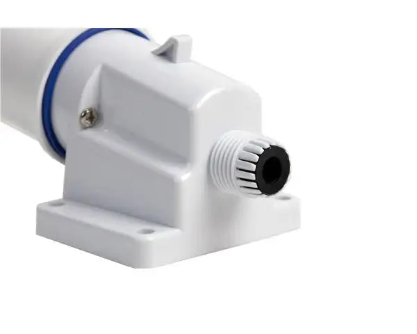 Mains Angled Inlet Surfaced Mounted Hook Up Adaptor (240v/16a)